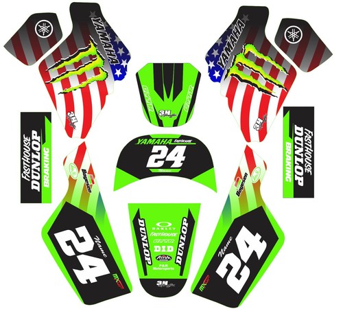 Graphics for yamaha - yamaha, pw