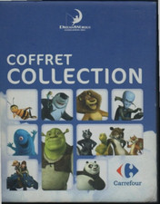 album dreamworks carrefour avec cartes shrek madagascar kung fu panda dragons