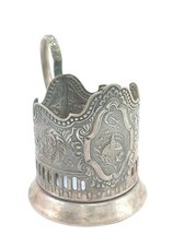 Porte-gobelet en verre à thé