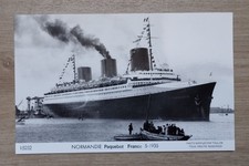 Carte postale paquebot - postale, du