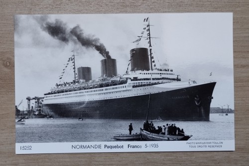 Carte postale paquebot - carte,