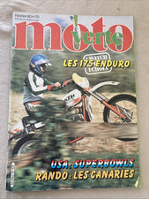 Moto verte 70 1980 Canam KTM SWM enduro 175 Seurat école trial Chambon etc