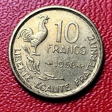 #4211 -RARE - 10 francs 1958 Guiraud SPL - RARE 