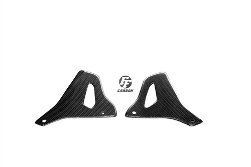 Platines repose pieds - repose-pieds, carbone