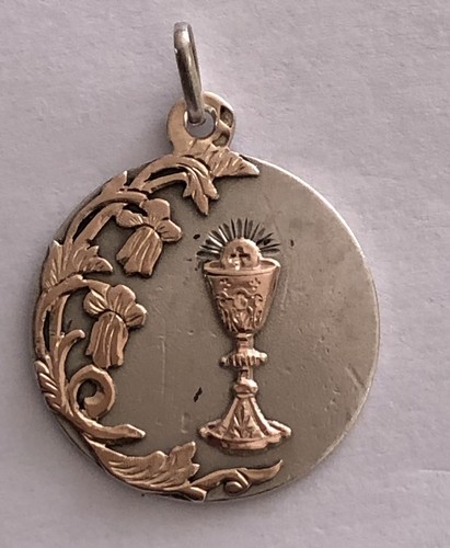 Ancienne médaille communion - ,
