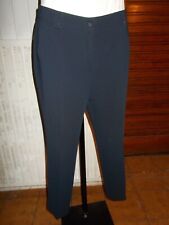 Pantalon habillé fluide bleu