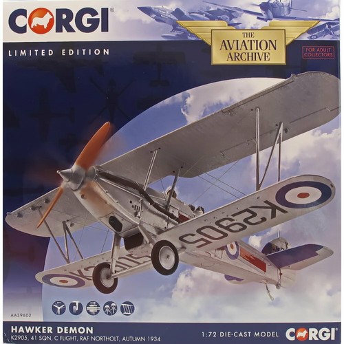 Corgi hawker fury mk - fury, mk.1