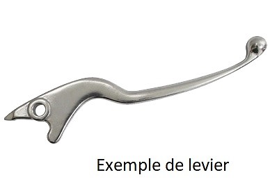 Levier embrayage coulé poli