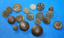 Lot de 18 Boutons à