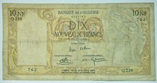 10 NOUVEAUX FRANCS  1959