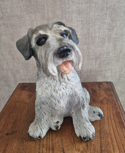 Statue chien type - statue,