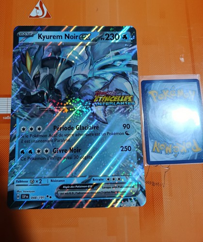 Carte pokémon kyurem noir - kyurem, ex