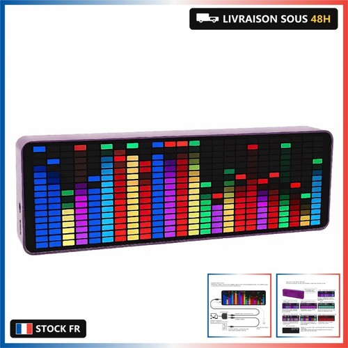 Analyseur audio 384 led - analyseur,