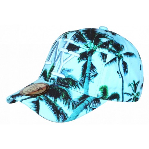 Casquette turquoise - casquette,