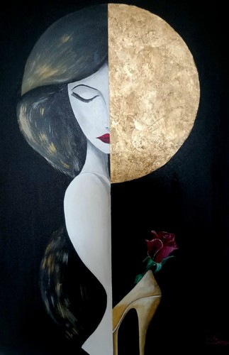 Lune miel acrylique et - de,