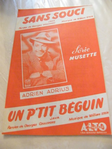 Partition sans souci p tit - "partition, p'tit
