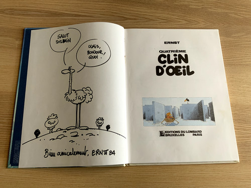 Quatrième clin oeil ernst - clin, d'oeil