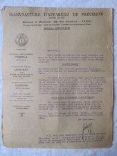 ANCIENNE BROCHURE PHONOGRAPHE