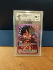Carte One Piece CCC 9,5 Monkey D Luffy Parallel Leader JP Op05-060 Ultra Rare