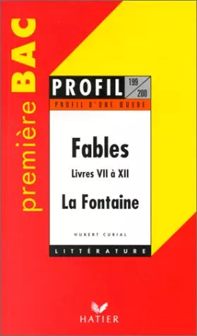 Profil une oeuvre fables - profil, :