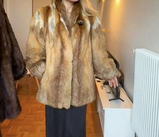 Manteau vintage en fourrure naturelle – modèle court – taille S/M – Paris