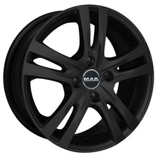 JANTES ROUES MAK ZENITH POUR RENAULT CLIO III 6.5X16 4X100 GLOSS BLACK F3P