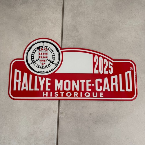 Plaque rallye monte carlo - rallye, monte-carlo