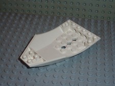 LEGO white Cockpit 6 x 10 x 2 Curved ref 47406 / Set 8106 7773 7885 7931 & 8118 