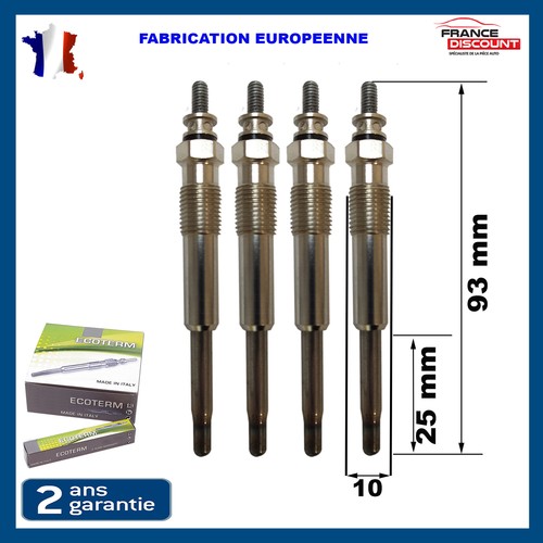 Bougies préchauffage prévu - bougies,
