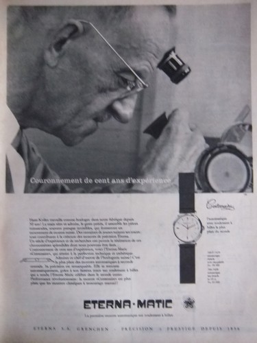 Publicité presse 1956 - de,