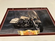 Harley Davidson 1200 FLH 1970 Electra Glide fiche carte moto passion Atlas