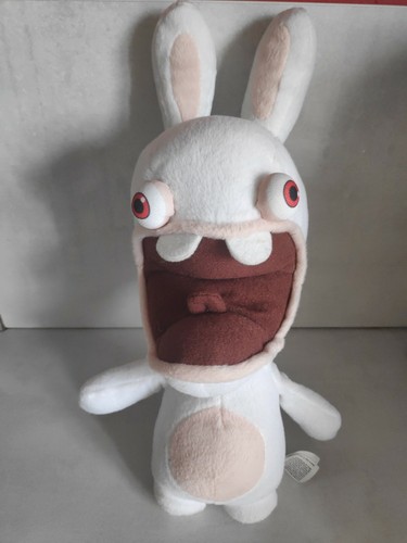 Lapins crétins peluche play - lapins,