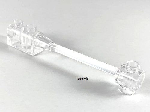 Lego 30359b bar 1x8 clear - 30359b, tr