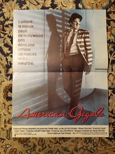Affiche 1980 AMERICAN GIGOLO 40x60 Paul SCHRADER Richer GERE