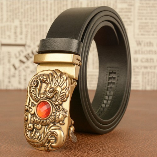 Hommes cuir ceinture - cuir,