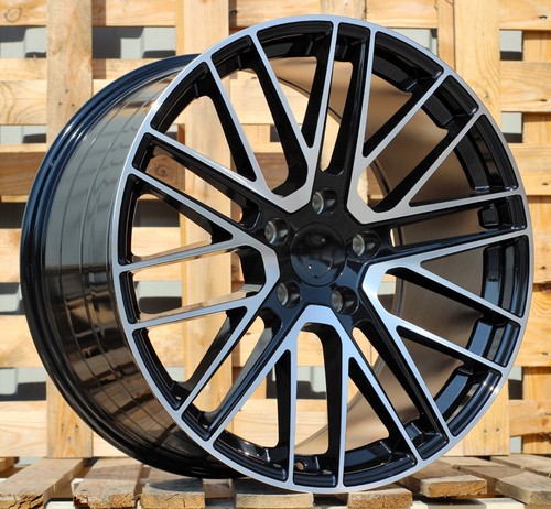 Roues noir multi rayons - roues,