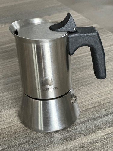 Cafetière italienne inox 2 - inox,