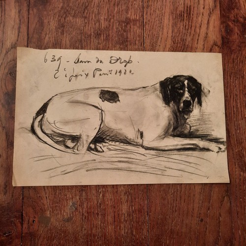 Dessin ancien animalier fond - ancien,