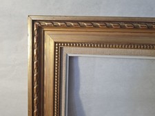 Cadre doré XXéme décor de