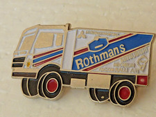 pin's pins badge.  camion rallye Dakar Rothmans Facom Michelin Mitsubishi Tab1