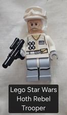 Figurine Lego Star Wars Hoth Rebel Trooper avec Barbe  Cf Description