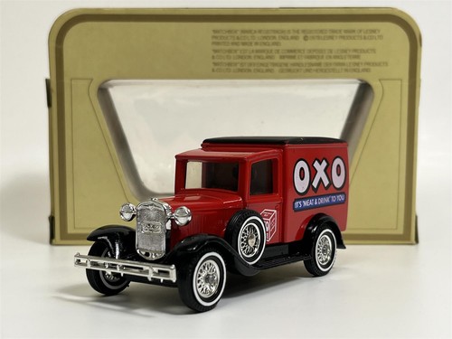 Ford 1930 oxo cube matchbox - ford,