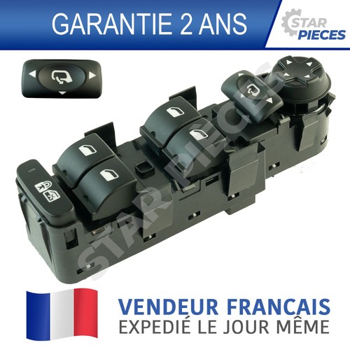 Commande bouton leve - commande, vitre