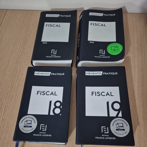 Lot mémento fiscal - lot, francis