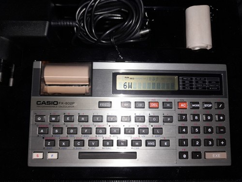 Casio 802p programmable - casio,