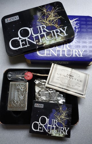Zippo our century - our, century,