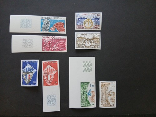 Timbres france variété non - france,
