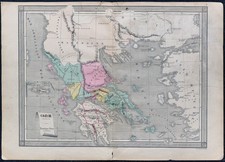 1880ca - Carte géographique