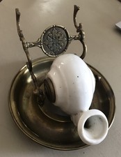 Ancien encrier bascule - ancien,
