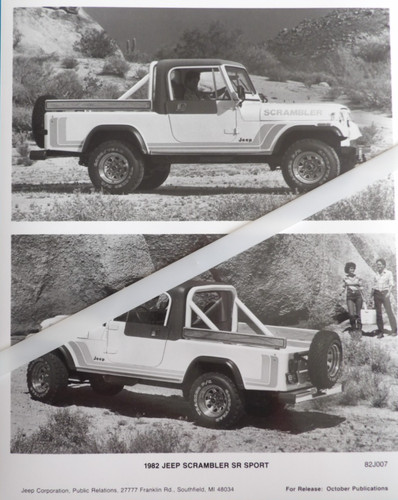 Photo presse jeep scrambler - photo,